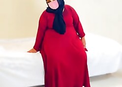 Bonking a Beamy Muslim mother-in-law enervating a peppery burqa & Hijab (Part-2)